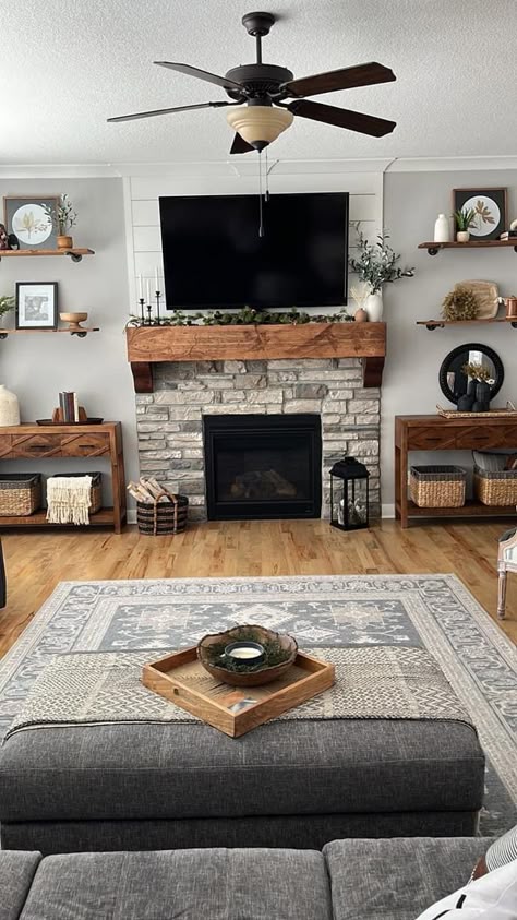 Mastering the Art of Space - How to Decorate a Mantel with a TV for Style and Functionality 8 Mastering the Art of Space - How to Decorate a Mantel with a TV for Style and Functionality