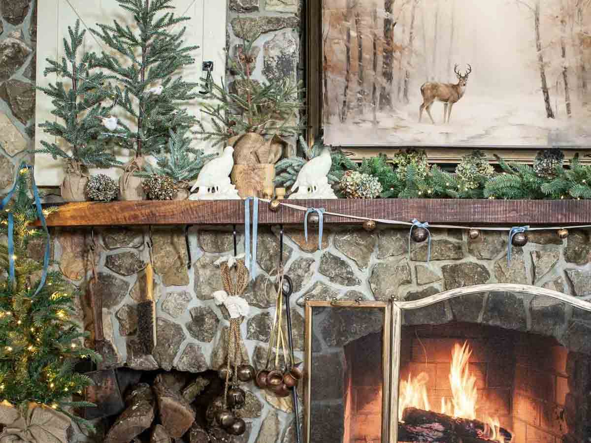 how to decorate a fireplace mantel for christmas creative ideas to transform your home into a festive wonderland 6926cf8d68d1f.jpg