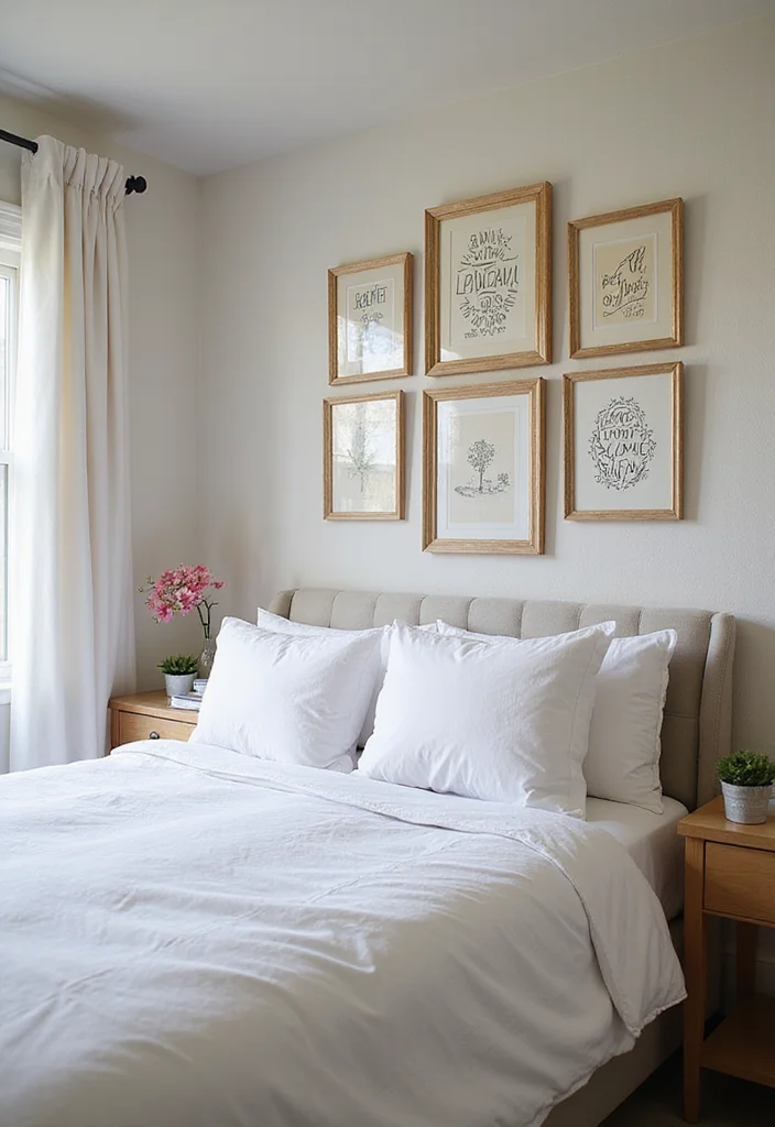 10 Mini Bedroom Ideas for Clever Space Expanding Layouts 100 10 Mini Bedroom Ideas for Clever Space Expanding Layouts - 10. Personal Touches and Art