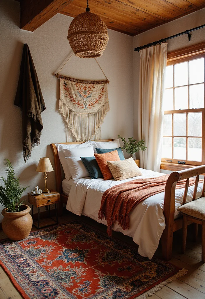 10 Mini Bedroom Ideas for Clever Space Expanding Layouts 56 10 Mini Bedroom Ideas for Clever Space Expanding Layouts - 6. Cozy Textiles and Rugs