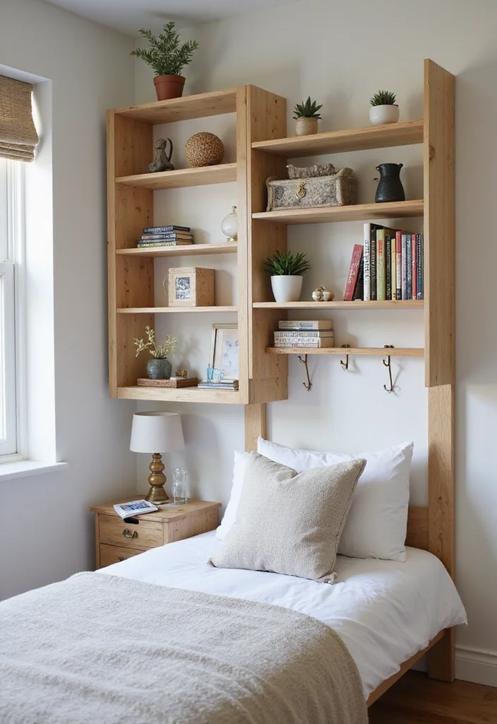 10 Mini Bedroom Ideas for Clever Space Expanding Layouts 78 10 Mini Bedroom Ideas for Clever Space Expanding Layouts - 8. Vertical Storage Solutions