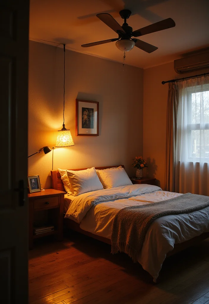 10 Mini Bedroom Ideas for Clever Space Expanding Layouts 89 10 Mini Bedroom Ideas for Clever Space Expanding Layouts - 9. Smart Lighting Choices