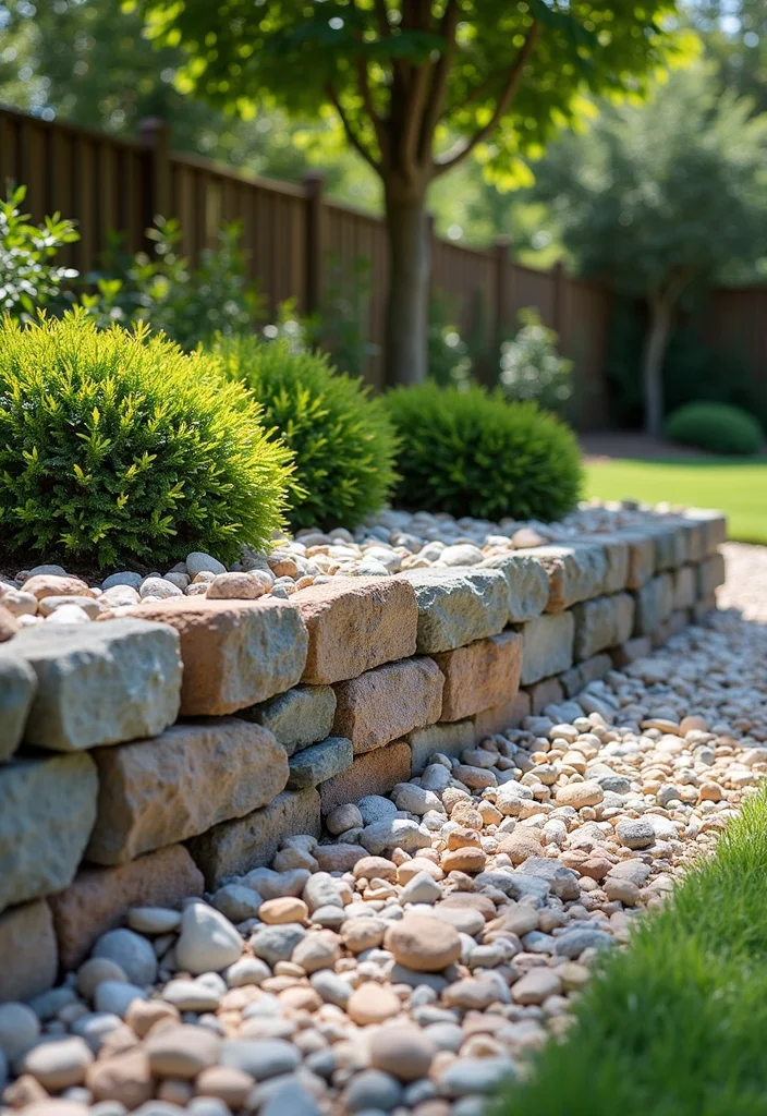12 Backyard Fences Ideas for Privacy Safety and Style 5. Gabion Fencing Modern and Unique 2