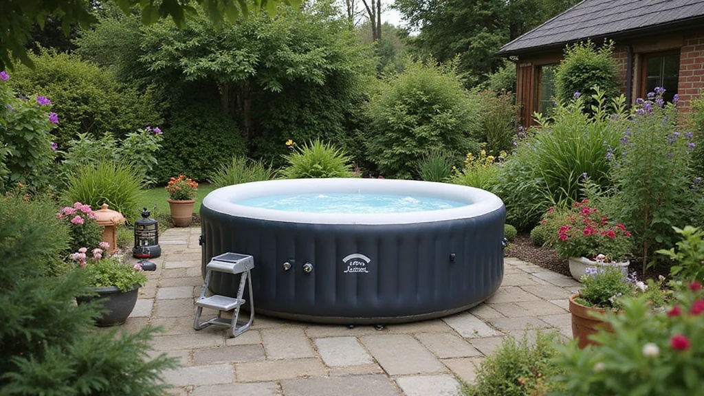 12 Backyard Inflatable Hot Tub Ideas for Simple Outdoor Comfort