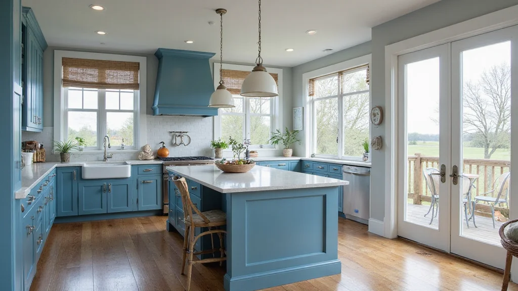 12 Blue Kitchen Ideas for Fresh Bold Calming Color