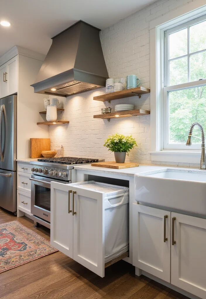 12 Laundry in Kitchen Ideas for Streamlined Everyday Function 34 12 Laundry in Kitchen Ideas for Streamlined Everyday Function - 4. Laundry Hamper Drawers