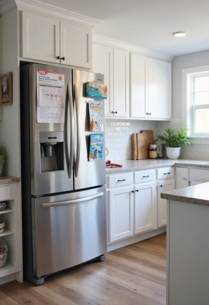 12 Laundry in Kitchen Ideas for Streamlined Everyday Function 56 12 Laundry in Kitchen Ideas for Streamlined Everyday Function - 6. Magnetic Laundry Supply Holders