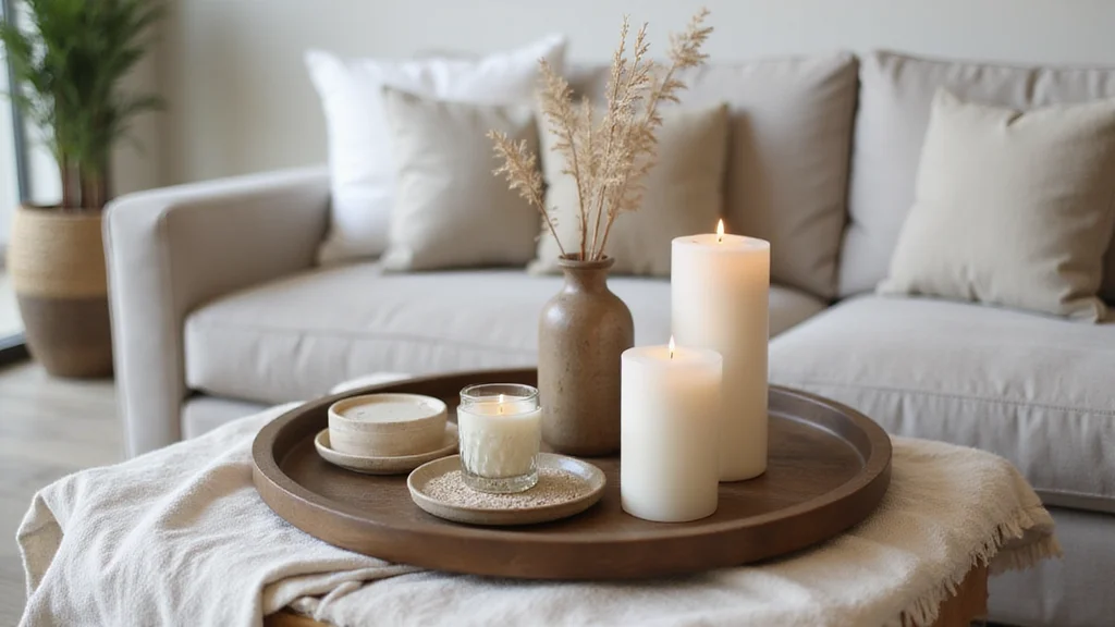 12 Living Room Tray Decor Ideas for Simple Stylish Accents