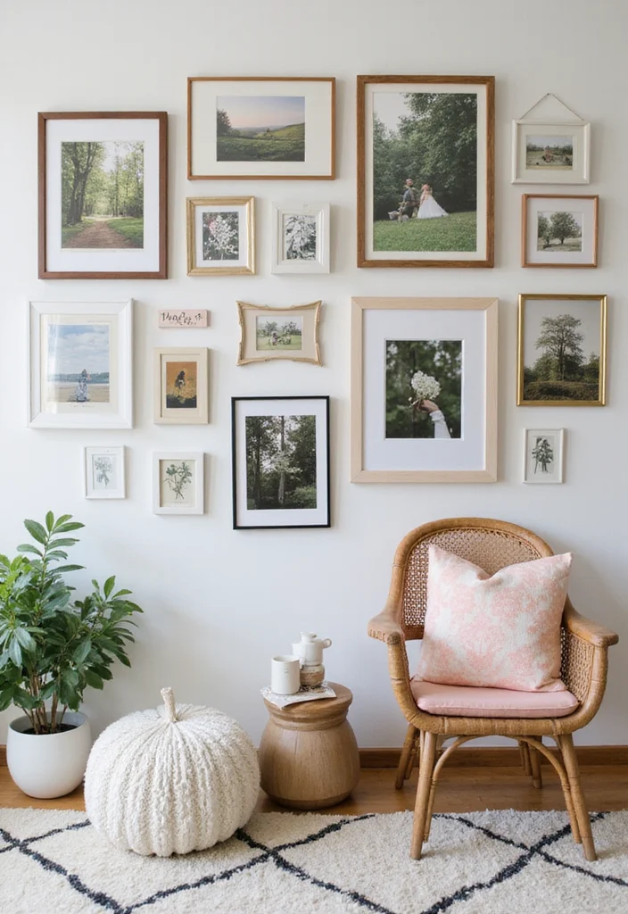 12 Picture Wall Ideas Living Room for Meaningful Visual Impact 1 12 Picture Wall Ideas Living Room for Meaningful Visual Impact 1. Eclectic Gallery Wall 2