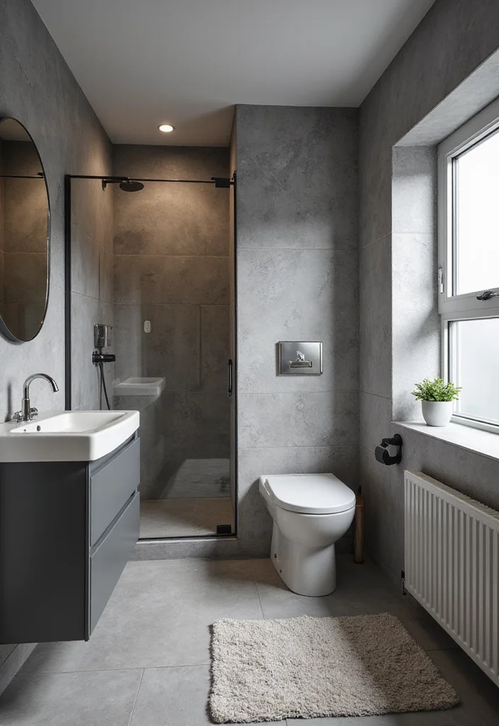 12 Small Bathroom Walk In Shower Ideas for Open Airy Layouts 7. Monochromatic Color Schemes 2