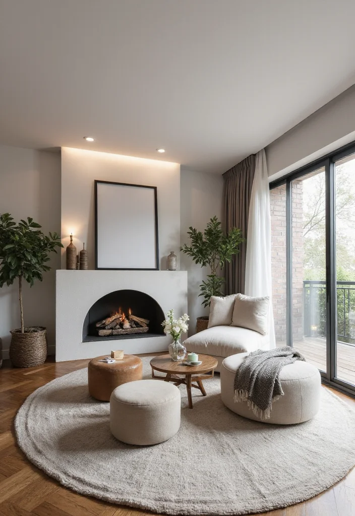 12 Small Living Room Ideas With Fireplace for Warm Cozy Layouts 12 12 Small Living Room Ideas With Fireplace for Warm Cozy Layouts - 2. Multi-Functional Furniture