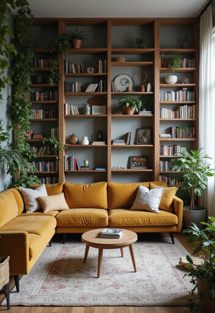 12 Small Living Room Ideas With TV for Smart Practical Layouts 100 12 Small Living Room Ideas With TV for Smart Practical Layouts - 10. Use Vertical Space