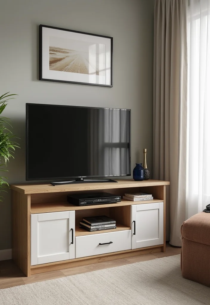 12 Small Living Room Ideas With TV for Smart Practical Layouts 23 12 Small Living Room Ideas With TV for Smart Practical Layouts - 3. Corner TV Stands