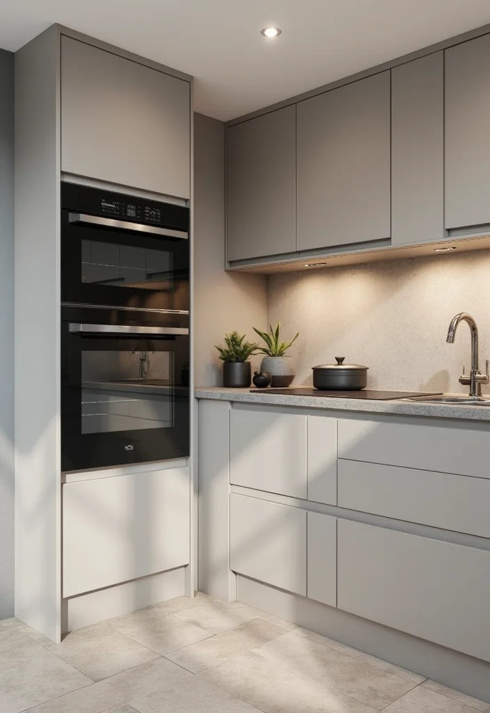 12 Small Studio Kitchen Ideas for Compact Practical Living 67 12 Small Studio Kitchen Ideas for Compact Practical Living 7. Integrated Appliances for a Seamless Look 2