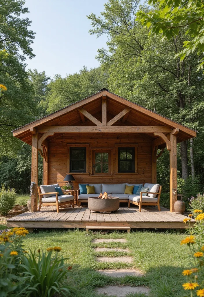 14 Backyard Gazebo Ideas for Relaxed Outdoor Gathering Spaces 1 14 Backyard Gazebo Ideas for Relaxed Outdoor Gathering Spaces - 1. Rustic Wooden Retreat