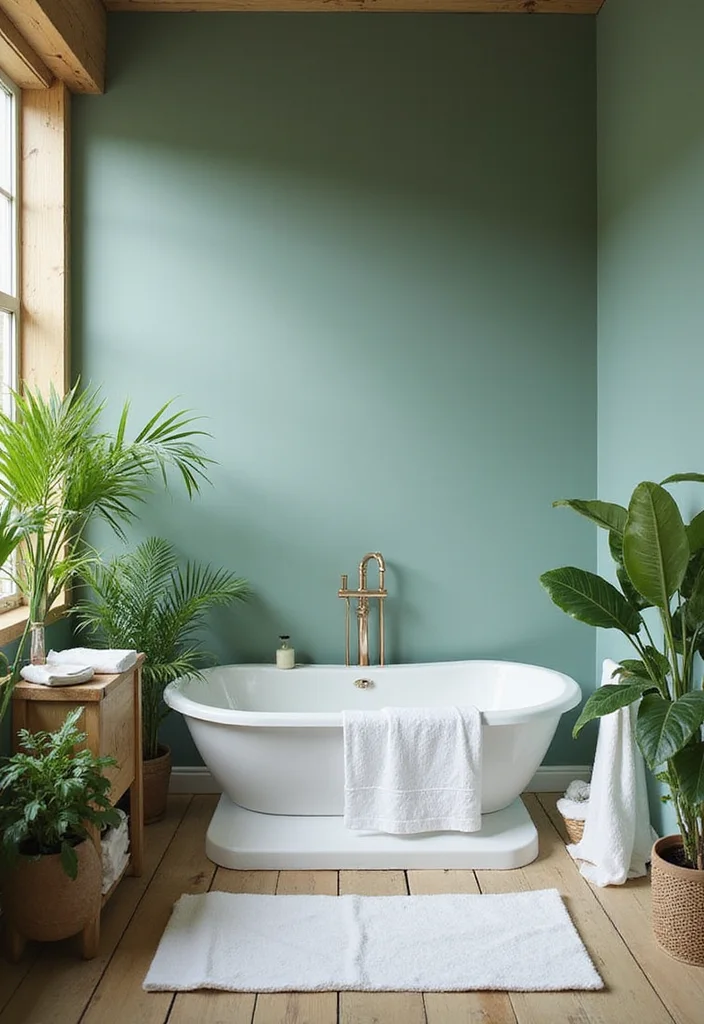14 Bathroom Color Ideas for Fresh Bright Stylish Palettes 1 14 Bathroom Color Ideas for Fresh Bright Stylish Palettes 1. Serene Seafoam Green