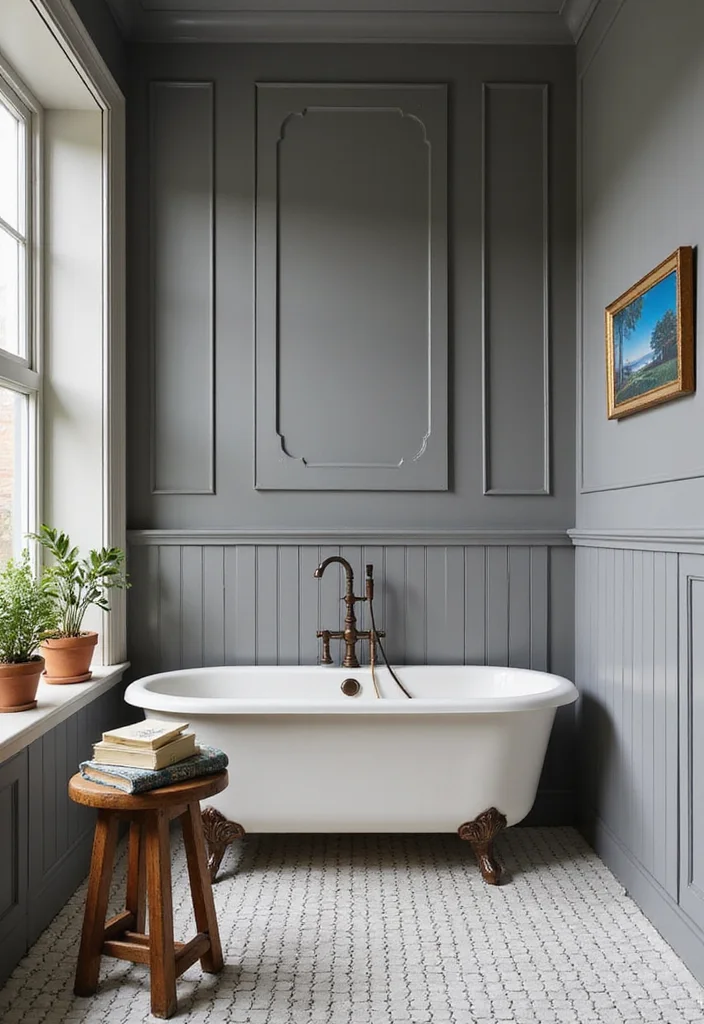 14 Bathroom Color Ideas for Fresh Bright Stylish Palettes 56 14 Bathroom Color Ideas for Fresh Bright Stylish Palettes 6. Classic Grey