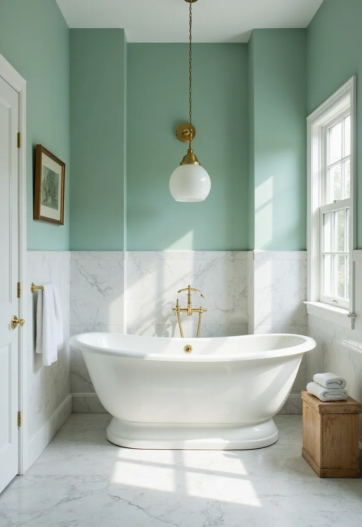 14 Bathroom Color Ideas for Fresh Bright Stylish Palettes 89 14 Bathroom Color Ideas for Fresh Bright Stylish Palettes 9. Mint Green
