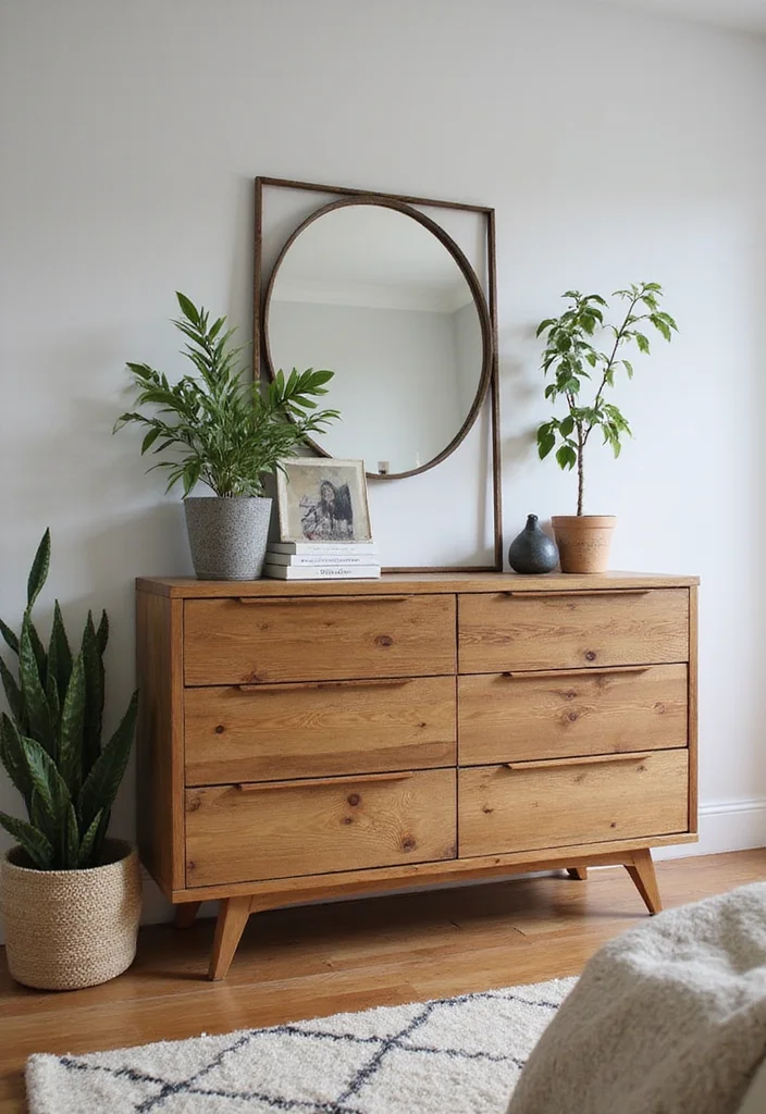 14 Bedroom Furniture Ideas for Practical Stylish Arrangements - 5. Eco-Friendly Dressers