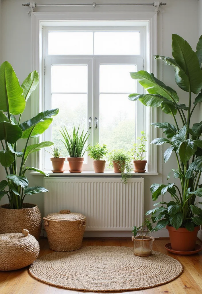 14 Bedroom Furniture Ideas for Practical Stylish Arrangements - 9. Greenery and Natural Accents