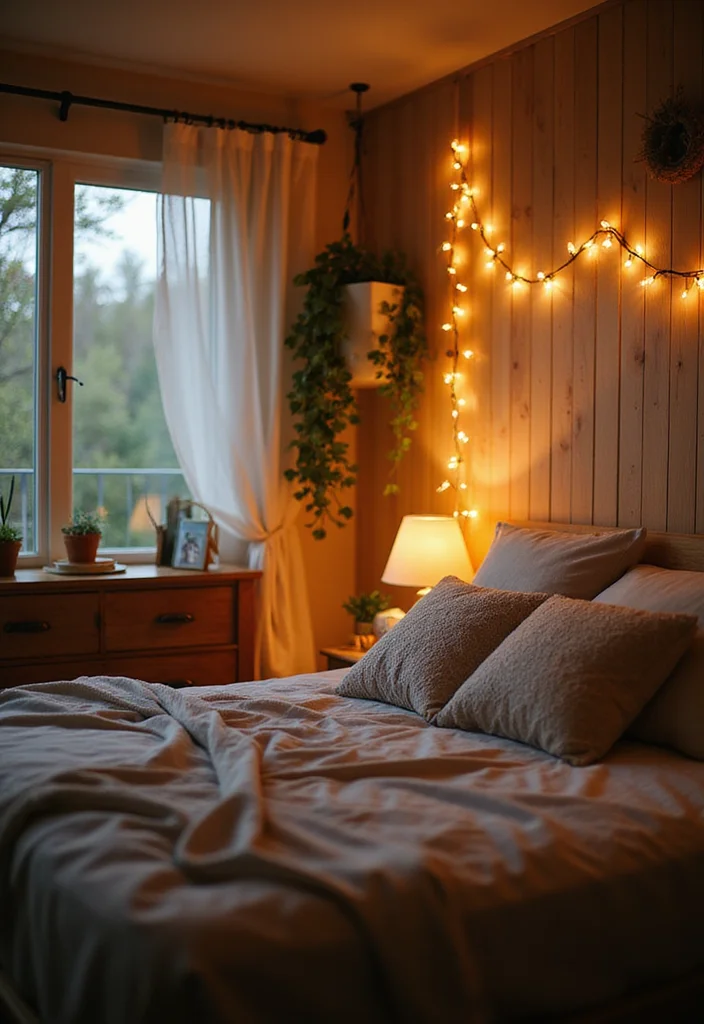 14 Bedroom Lighting Ideas for Soft Bright Inviting Atmosphere 1 14 Bedroom Lighting Ideas for Soft Bright Inviting Atmosphere 1. Eco Friendly Fairy Lights