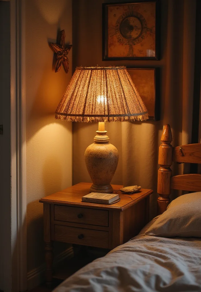 14 Bedroom Lighting Ideas for Soft Bright Inviting Atmosphere 89 14 Bedroom Lighting Ideas for Soft Bright Inviting Atmosphere 9. Natural Fiber Lampshades