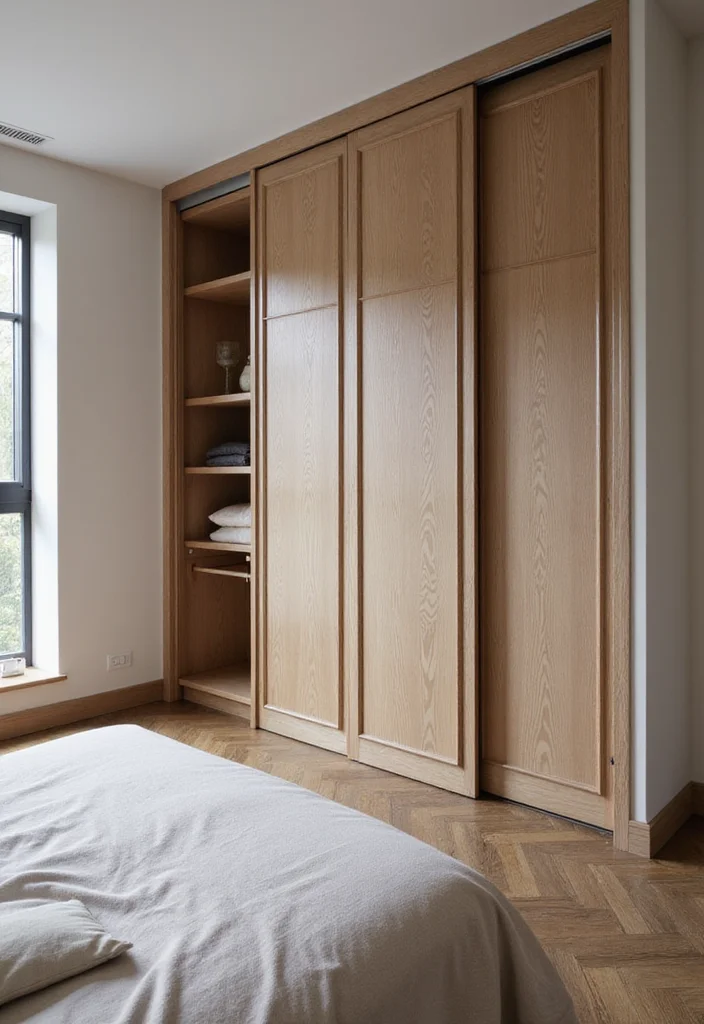 14 Bedroom Wardrobe Ideas for Better Storage and Clean Lines 45 14 Bedroom Wardrobe Ideas for Better Storage and Clean Lines - 5. Built-In Wardrobe Spaces