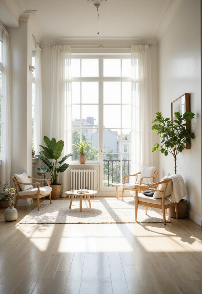 14 Big Living Room Ideas for Layouts With Openness and Comfort 34 14 Big Living Room Ideas for Layouts With Openness and Comfort - 4. Natural Light Emphasis