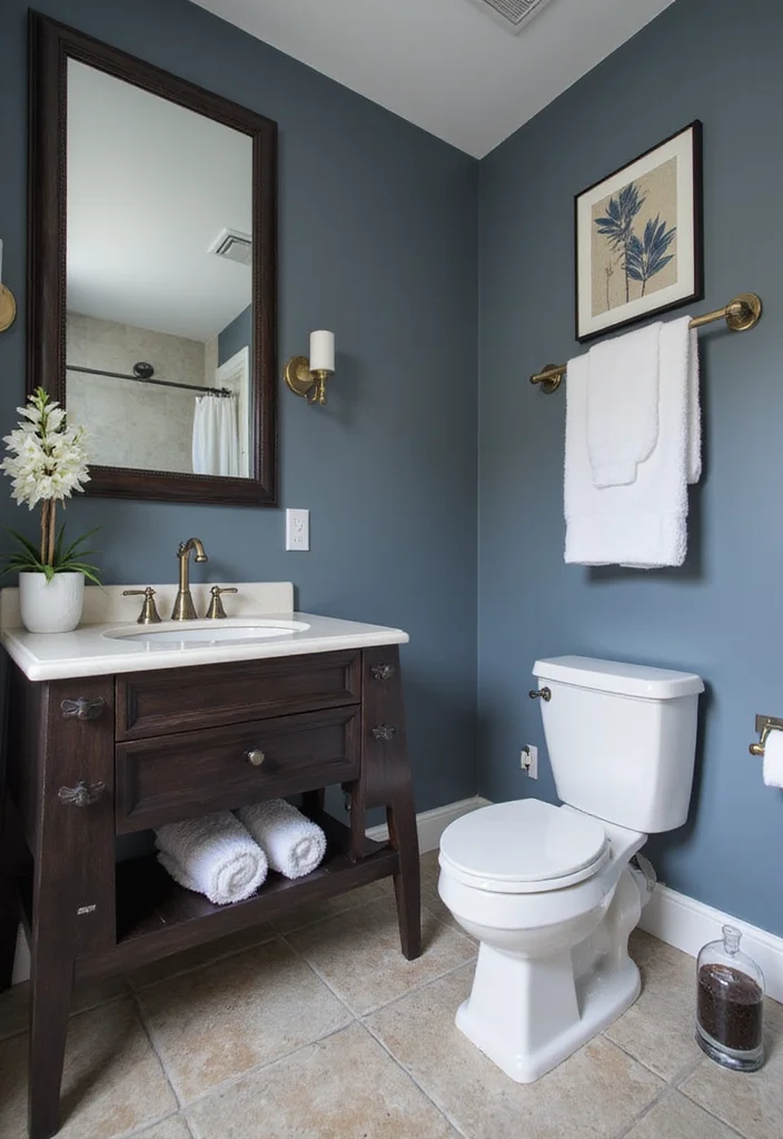14 Blue Bathroom Ideas for Calm Fresh Modern Appeal 67 14 Blue Bathroom Ideas for Calm Fresh Modern Appeal - 7. Subtle Blue Gray Sophistication