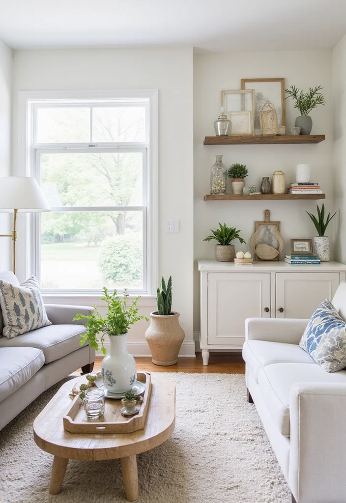 14 Cheap Living Room Ideas for Affordable Beautiful Style 111 14 Cheap Living Room Ideas for Affordable Beautiful Style - 11. Affordable Accent Pieces