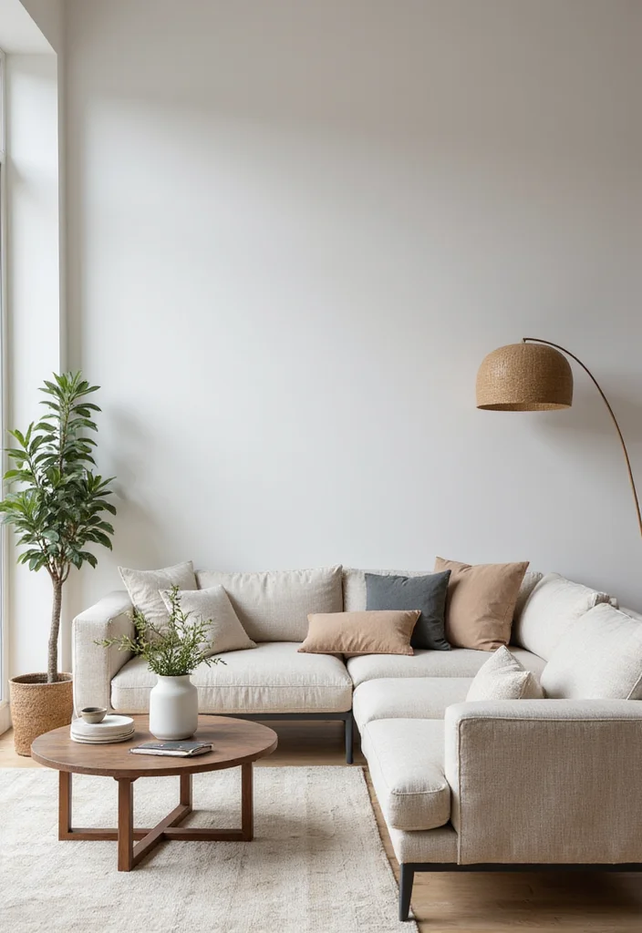 14 Cheap Living Room Ideas for Affordable Beautiful Style 67 14 Cheap Living Room Ideas for Affordable Beautiful Style - 7. Minimalist Furniture Arrangement