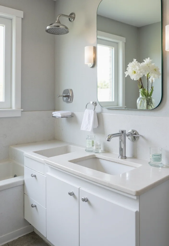 14 Guest Bathroom Ideas for Welcoming Easy to Maintain Spaces 133 14 Guest Bathroom Ideas for Welcoming Easy to Maintain Spaces - 13. Water-Saving Solutions