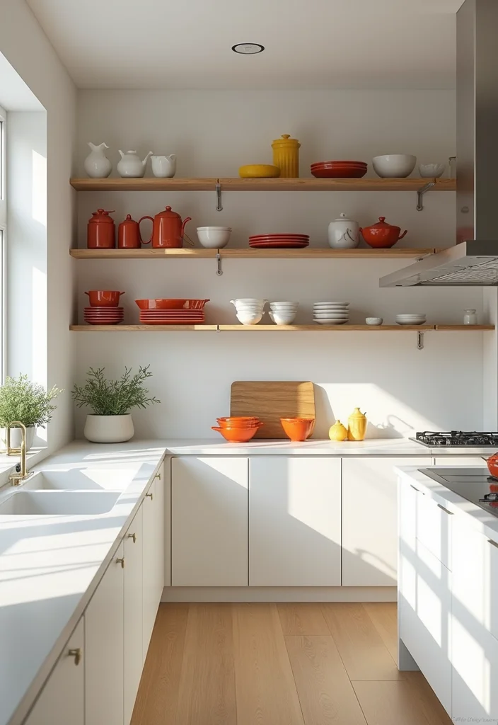 14 Kitchen Ideas L Shaped for Better Flow and Function 1 14 Kitchen Ideas L Shaped for Better Flow and Function - 1. Open Shelving Bliss