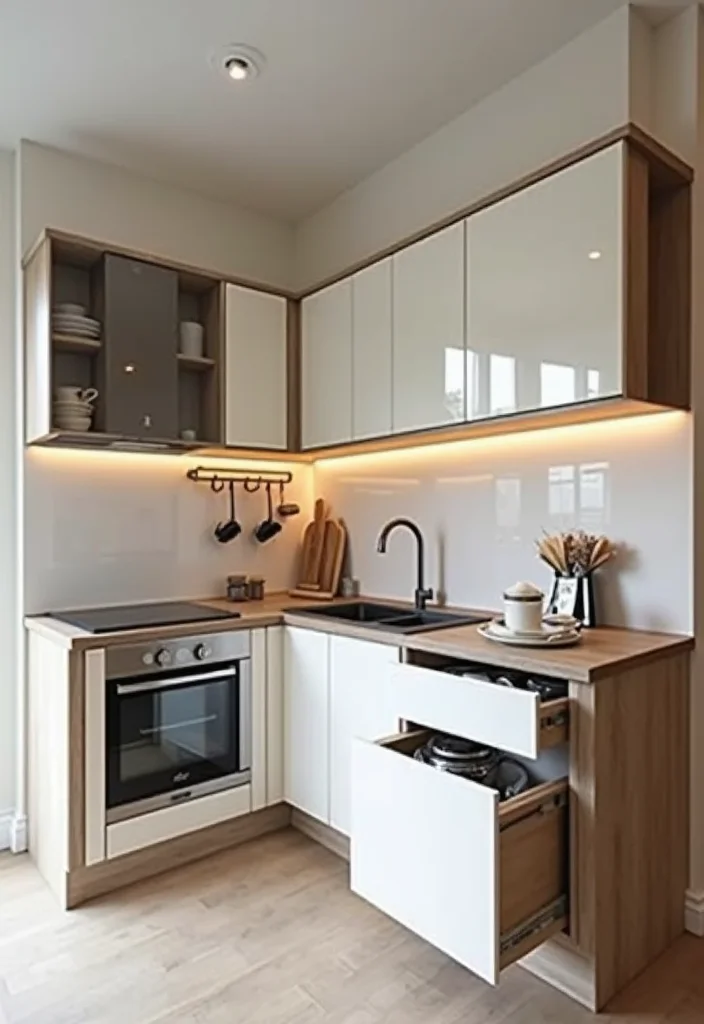 14 Kitchen Ideas L Shaped for Better Flow and Function 45 14 Kitchen Ideas L Shaped for Better Flow and Function - 5. Smart Storage Solutions