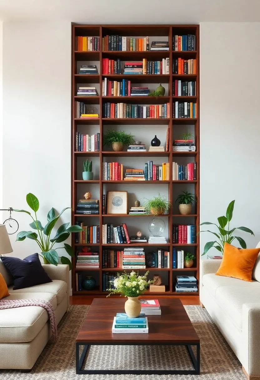 14 Shelving Ideas for Living Room for Smart Storage and Style 34 14 Shelving Ideas for Living Room for Smart Storage and Style - 4. Bookshelves as a Focal Point