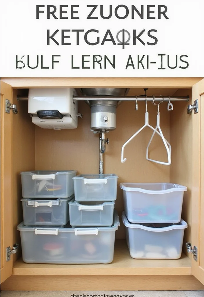 14 Small Kitchen Apartment Ideas for Smart Space Efficiency 12 14 Small Kitchen Apartment Ideas for Smart Space Efficiency - 2. Under-Sink Storage Solutions