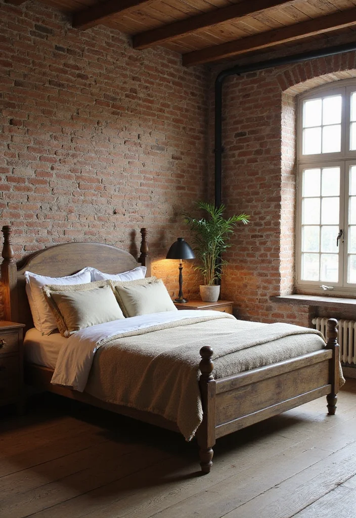 14 Vintage Bedroom Ideas for Timeless Character and Charm 56 14 Vintage Bedroom Ideas for Timeless Character and Charm - 6. Rustic Charm