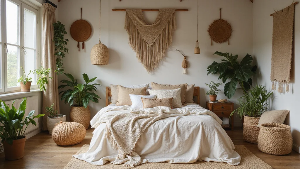 15 Boho Bedroom Ideas for Relaxed Warm Textured Comfort