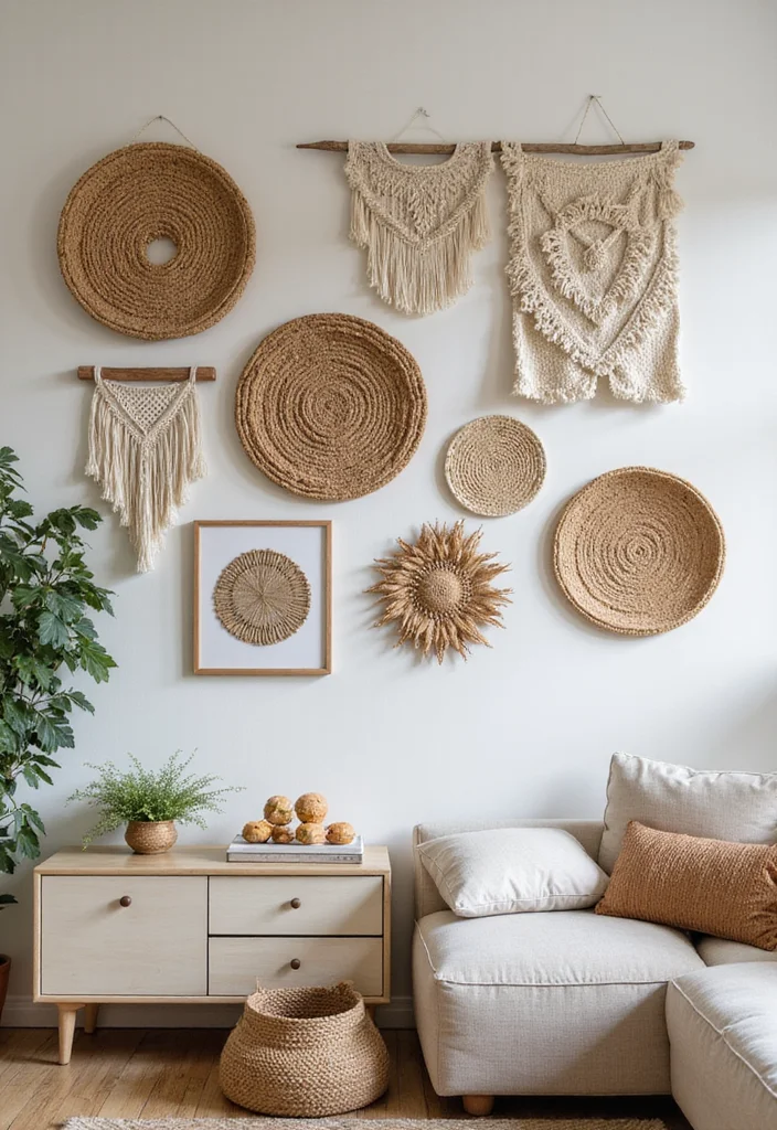 15 Cozy Living Room Ideas for Warm Inviting Relaxed Spaces 56 15 Cozy Living Room Ideas for Warm Inviting Relaxed Spaces - 6. Textured Wall Decor