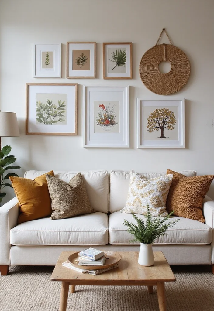 15 Cozy Living Room Ideas for Warm Inviting Relaxed Spaces 78 15 Cozy Living Room Ideas for Warm Inviting Relaxed Spaces - 8. Artful Accents