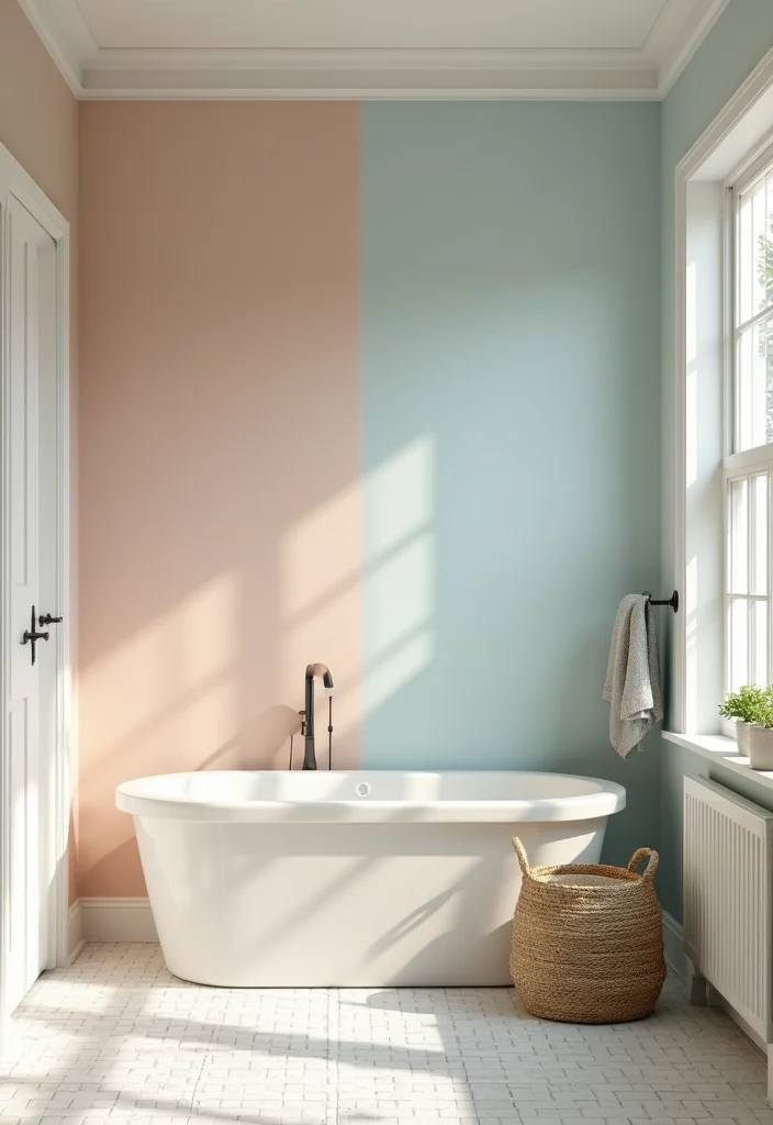 15 Hall Bathroom Ideas for Simple Updates That Improve Every Day 1 15 Hall Bathroom Ideas for Simple Updates That Improve Every Day - 1. Brighten Up with Fresh Paint