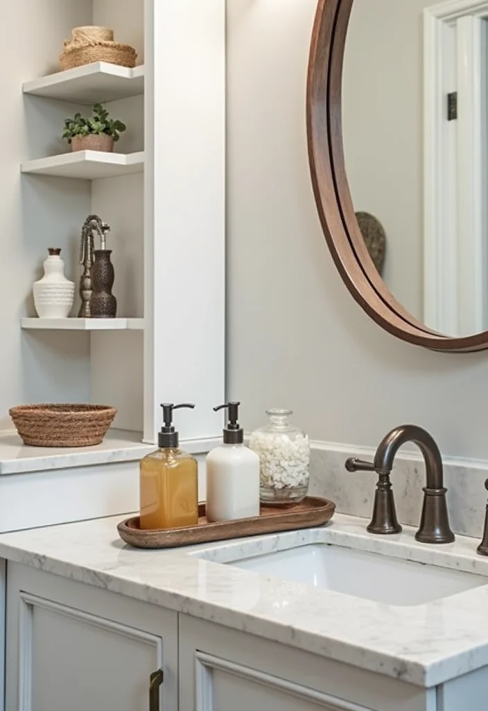 15 Hall Bathroom Ideas for Simple Updates That Improve Every Day 100 15 Hall Bathroom Ideas for Simple Updates That Improve Every Day - 10. Introduce Unique Accessories