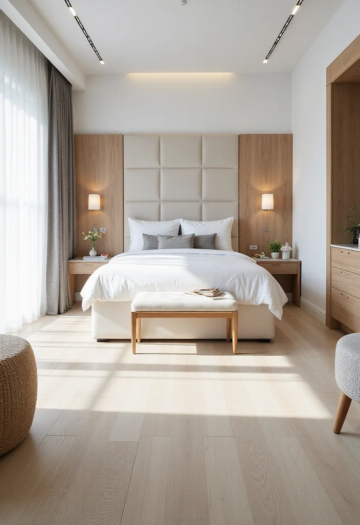 15 Modern Bedroom Ideas for Sleek Calm Cohesive Style 45 15 Modern Bedroom Ideas for Sleek Calm Cohesive Style - 5. Prioritize Functional Layout