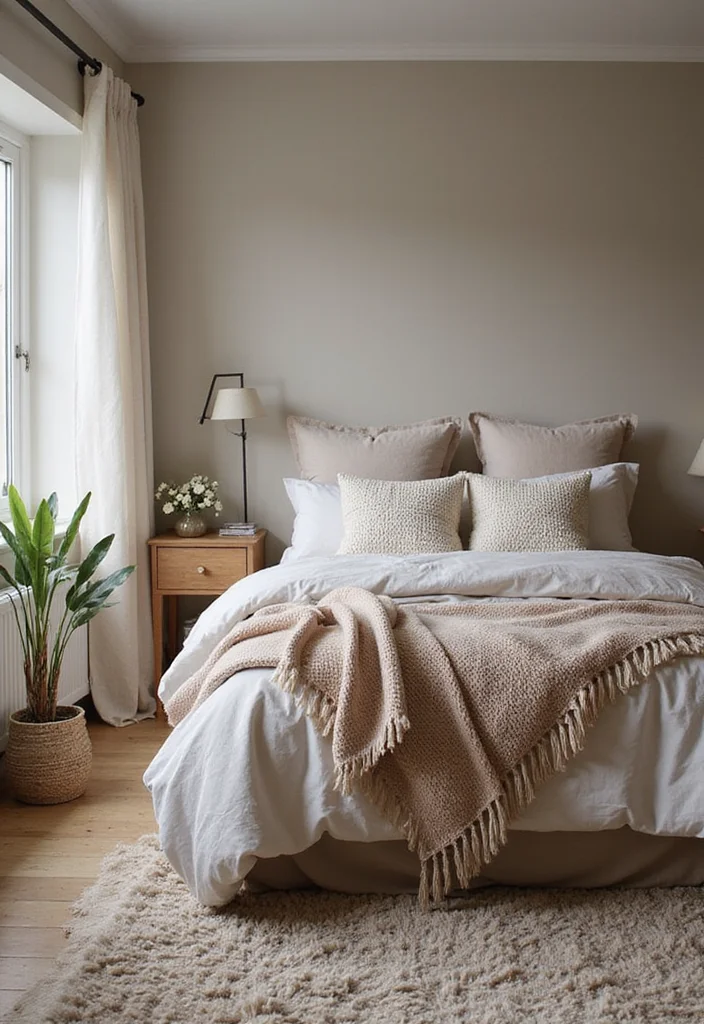 15 Modern Bedroom Ideas for Sleek Calm Cohesive Style 78 15 Modern Bedroom Ideas for Sleek Calm Cohesive Style - 8. Soft Textures and Layers