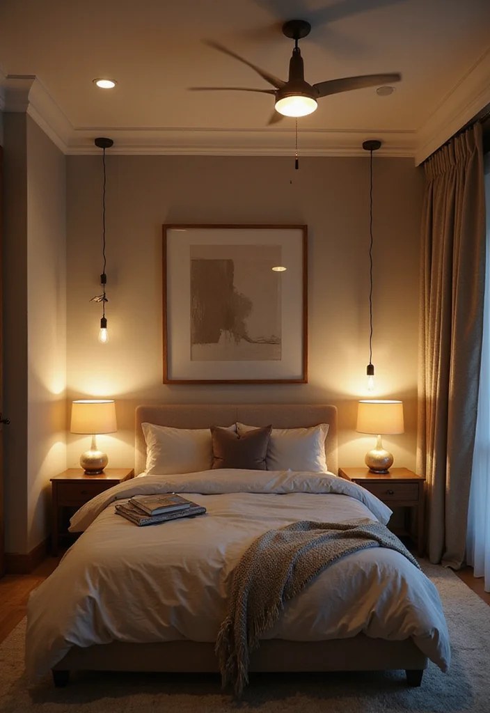 15 Modern Bedroom Ideas for Sleek Calm Cohesive Style 89 15 Modern Bedroom Ideas for Sleek Calm Cohesive Style - 9. Elegant Lighting Solutions