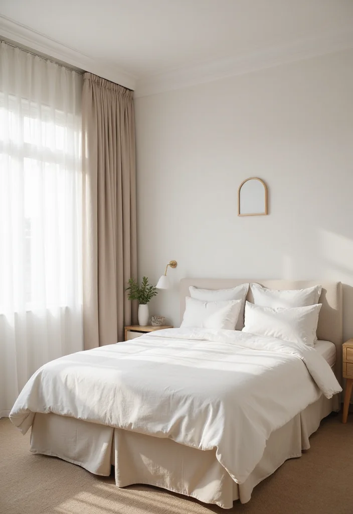 15 Relaxing Bedroom Ideas for Peaceful Calming Retreats 1 15 Relaxing Bedroom Ideas for Peaceful Calming Retreats - 1. Soft Neutral Color Palette