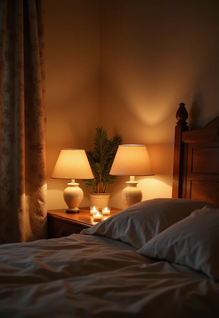 15 Relaxing Bedroom Ideas for Peaceful Calming Retreats 45 15 Relaxing Bedroom Ideas for Peaceful Calming Retreats - 5. Tranquil Lighting Ideas