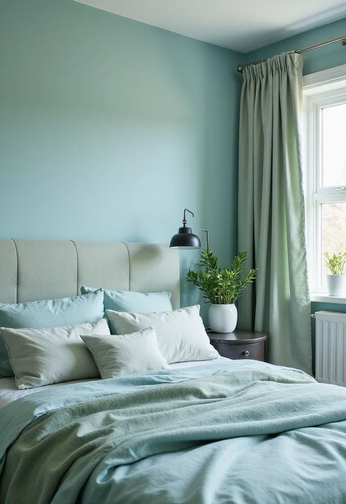 15 Relaxing Bedroom Ideas for Peaceful Calming Retreats 78 15 Relaxing Bedroom Ideas for Peaceful Calming Retreats - 8. A Calm Color Scheme