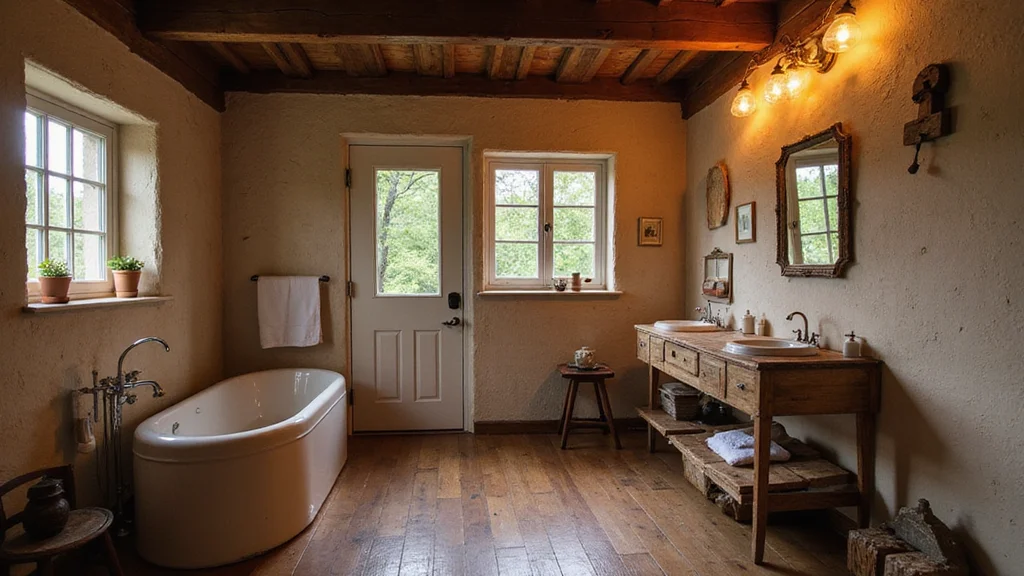 15 Rustic Bathroom Ideas for Warm Natural Comfortable Style