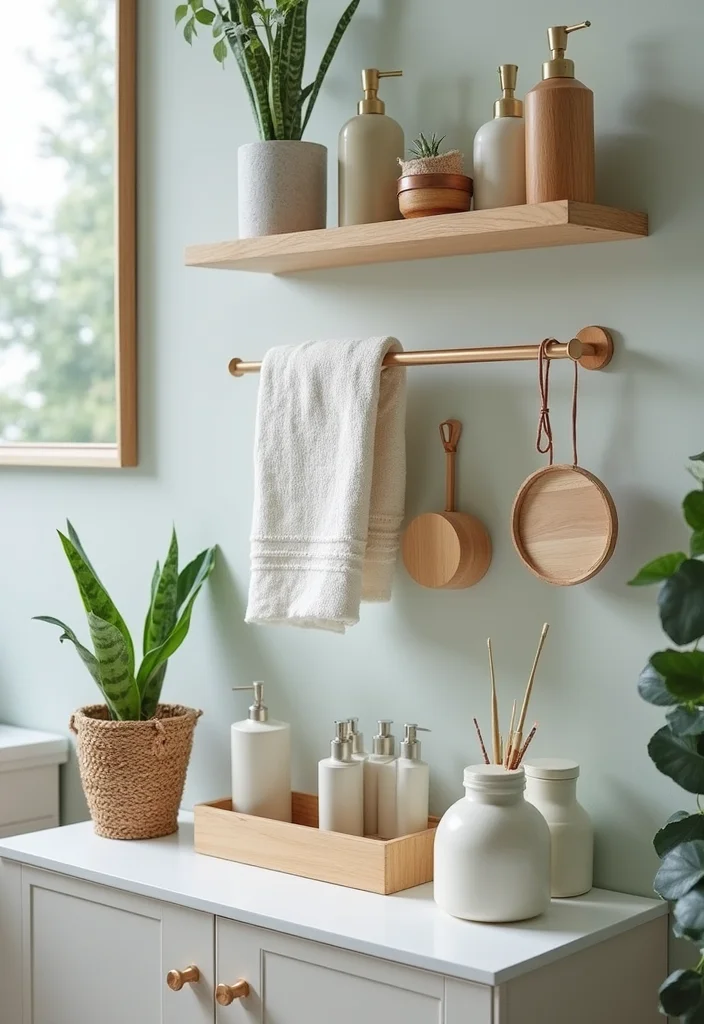 15 Small Bathroom Decorating Ideas for Style in Tight Spaces 89 15 Small Bathroom Decorating Ideas for Style in Tight Spaces - 9. Multi-Functional Accessories